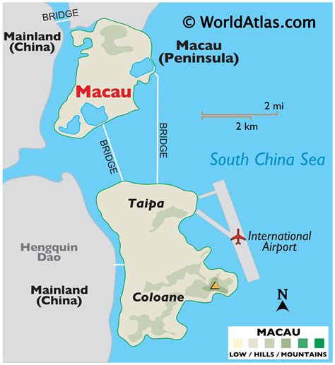 Macao Maps & Facts .